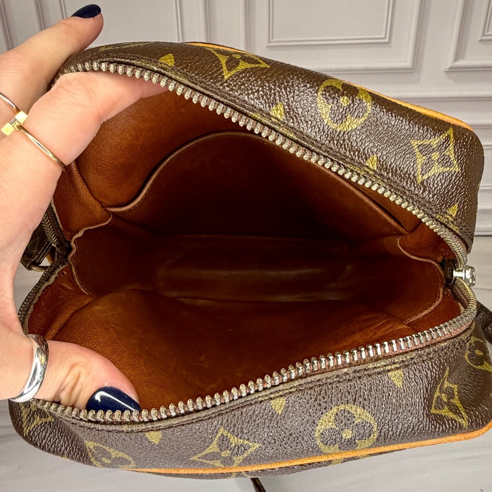 Louis Vuitton Monogram Danube MM Crossbody Bag | Vintage | Full Inclusion | COA - Picture 12 of 14